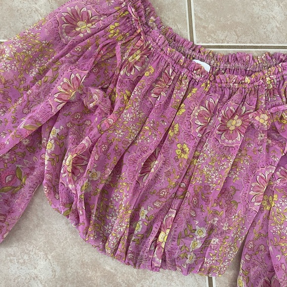 NWOT Misa Los Angelos crop top - Picture 3 of 5